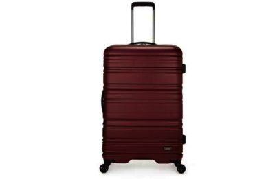 Antler Saturn Large 4 Wheel Suitcase - Burgundy